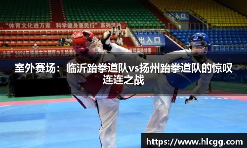 室外赛场：临沂跆拳道队vs扬州跆拳道队的惊叹连连之战